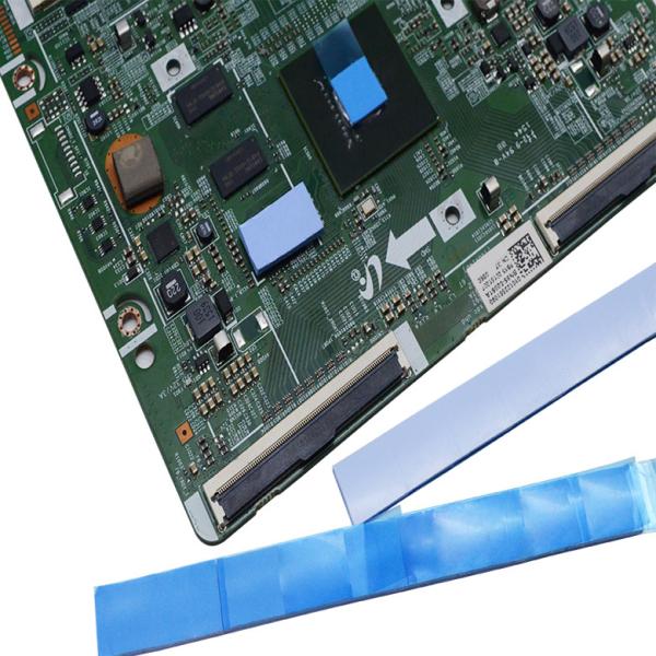 blue Silicone High Insulating Heat Sink Thermal Gap Pad TIF520S with Adhesive