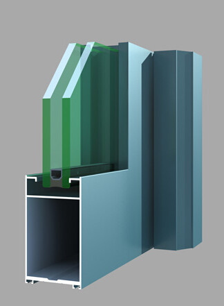 6000 Series Aluminum Alloy Door Casement Door Aluminium Frame Profile