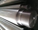 Diameter 35 - 140 Mm Micro Alloy Steel Thread Rod Chrome Plating