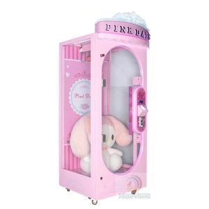 Custom Coin Pusher Arcade Machine with Adjustable Prize Partitions