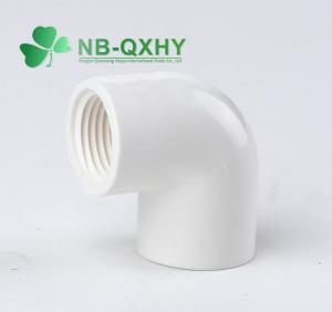 Wholesale Sch40 Pipe Fittings UPVC PVC Elbow Ios9001 Complete Size 5deg Angle ASTM Standard Plastic from china suppliers