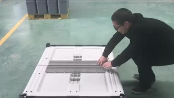 1200*1000*810mmGood Quality Collapsible stackable plastic storage pallet box for