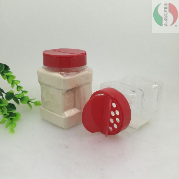 Eco Friendly 350ml Small Spice Jars Bulk For Powder / Salt Packaging With Press