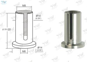 Wholesale Ceiling Display Systems / Suspended Cable Lighting System Nickel Ceiling Attachment Base from china suppliers