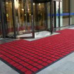 Surface Mounted Vinyl Outdoor Commercial Entrance Mat 200MMX200MM