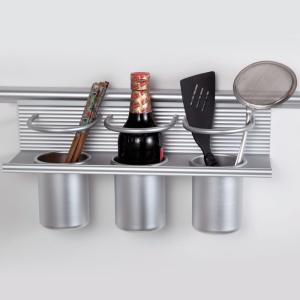 Wholesale Italy style wall mounted kitchen utensil racks and shelves with hooks from china suppliers