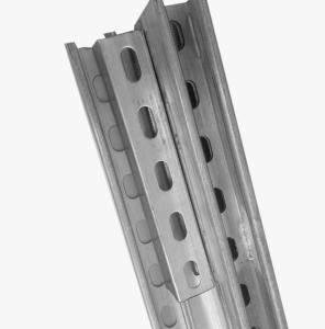 Wholesale Pre Galvanized Slotted Steel Channel Max. 2.50kg/m Load Capacity In 1.5MM/ 2.0MM/ 2.5 MM from china suppliers