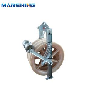 China Rubber Lined Electric Power Cables Rollers For Aluminum Conductor Stringing Blocks on sale