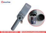 Sound / Light Alarm Metal Hand Held Security Detector Anti Throw ABS CE Standard