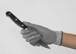 HPPE Liner Class 5 Cut Resistant Gloves Grey Color EN388 Certificates