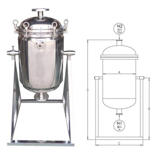 Garment Shops' Essential Stainless Steel Inverted Filter with Optimal Filtering