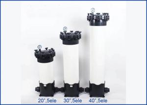Wholesale 10 Inch- 40 Inch UPVC Industrial Water Filter Housing Replacement Alkali Resistance from china suppliers