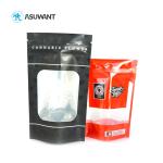 Candy Sugar Mylar Food Bags Stand Up Plastic Zipper With Window