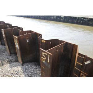 HZ Combined Wall Systems For Deep Port Constructions