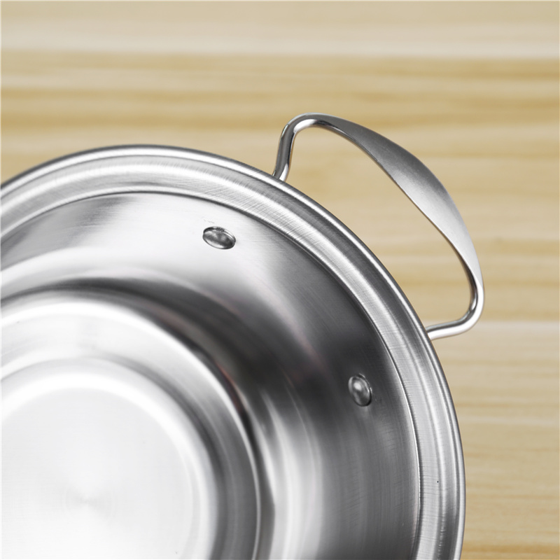 Glass Lid Stainless Steel 410 Cookware Set 12pcs Steamer Food Cooking Soup Pot