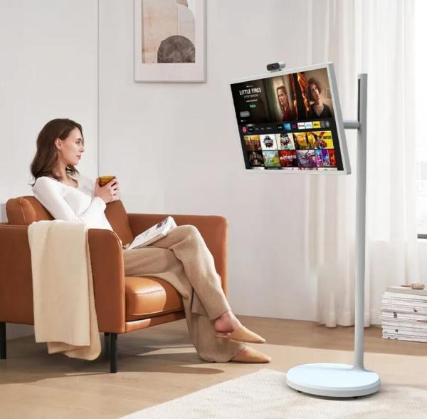 Smart TV 32 Inch Android 10 OS System Incell Touch Screen Stanbyme With Stand