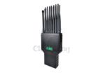 Handheld 5G Cell Phone Signal Jammer 16 Antennas Blocking Lojack WIFI GPS 3G