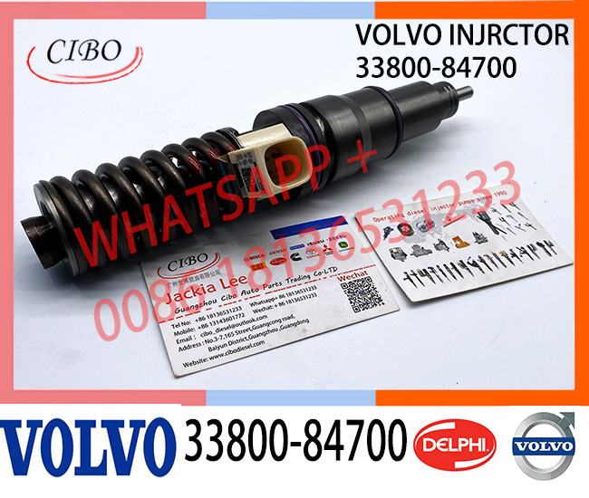 New Diesel Fuel Injector 33800-84700 for VOL HYUNDAI BEBE4L02002 33800-84700 64561441