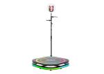 Rotating Platform 360 Wedding Photo Booth Auto Slow Motion Spinner 360 Booth