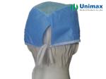 Unimax Medical SMS Disposable Non Woven Cap with Ties ISO13485