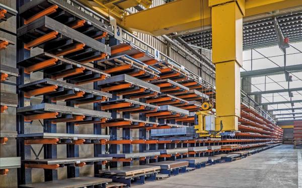 Heavy Duty Galvanised Cantilever Racking External Adjustable Cantilever Metal