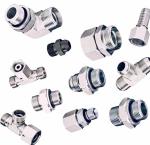Medium Carbon Steel Hydraulic Hose Bsp Fittings with Hexagon Head Type from OEM