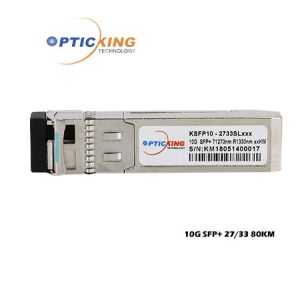 Wholesale Tx1490nm/Rx1550nm Tx1550nm/Rx1490nm 10G Bidi SFP+ Optical Module 80km from china suppliers