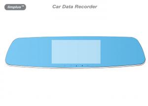 China 1080P Dual Lens Car Data Recorder , 5 Inch Rear View Mirror Camera on sale