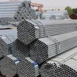 ASTM Square Galvanized Tube , Chs Steel Tube For Sanitary Butt Welding Neck