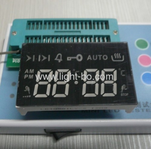 Custom Design Multi-color 7-segment LED Display 0.58-inch Four-digit