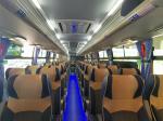 LHD/RHD Euro3 47 Seats 336HP YBL6128H Luxury Coach Bus for Congo