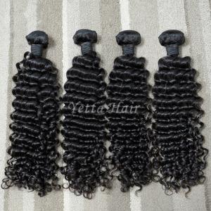 Wholesale Malaysian Virgin Hair Curly Deep Wave Hair Extensions 8&quot;-30&quot; Available from china suppliers