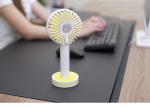 Macaroon Fan with mirror /souvenir hand held battery fan designs with logo with