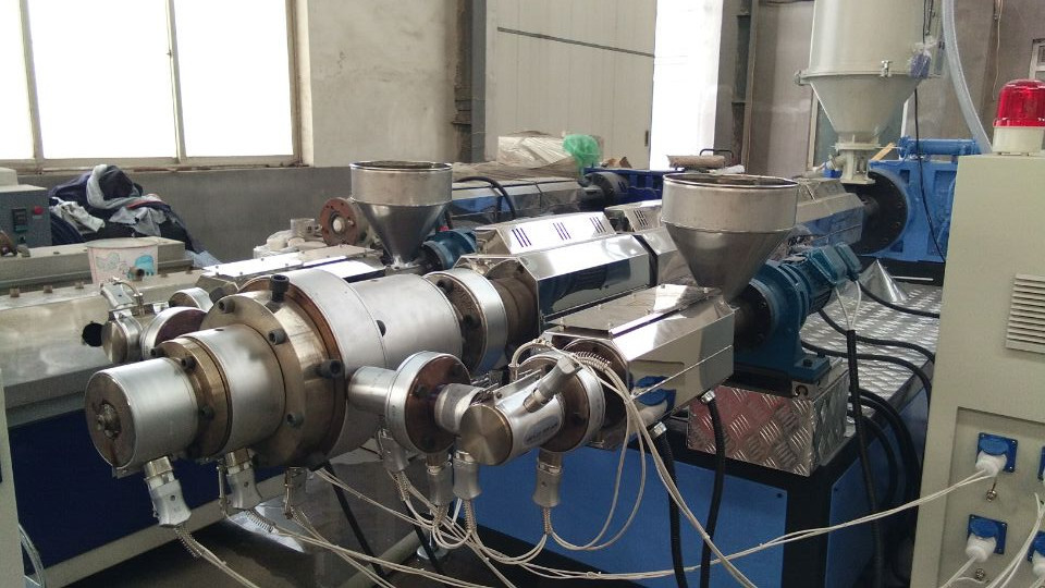 90mm Single Screw PE HDPE PPR Pipe Extrusion Line