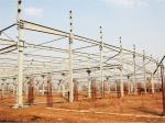 Metal Steel Structure Shed With Sandwich Wall Panel
