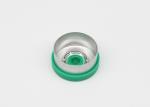 13mm Plane Green Medical Injection Vial Cap Flip Off Easy Opened caps