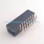 2.54mm PCB box header male and female connector right angle 90 DIP connector