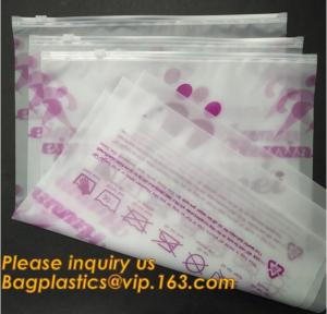 Wholesale Custom Printed Thick Plastic Poly Zip Lock Waterproof Slider Bags Thick Plastic Poly Bags For swimwear/bikini,bagplastic from china suppliers