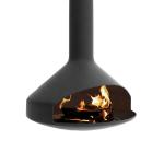 Carbon Steel Outdoor Wood Burning Fire Pit Heavy Weight With Open Ventilation