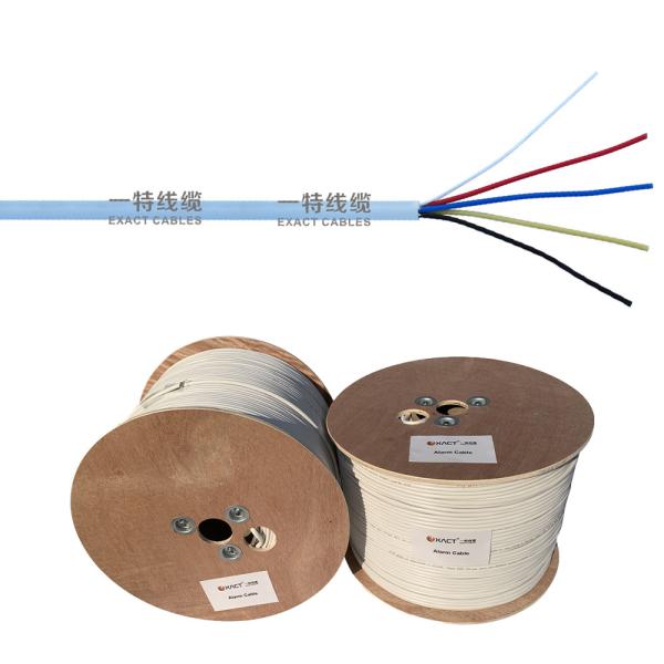 4x0.22mm2 Shielded Stranded CCA Conductor PVC Insulation and Jacket CPR Eca