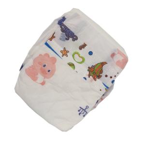 Wholesale size S M Soft Diapers Pants Fluff Pulp Non Woven 3D Leak Protection from china suppliers