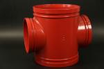 Threaded Connection four way cross Ductile Iron Commercial Needs