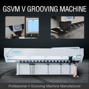 Wholesale 4000mm Sheet Grooving Machine Automatic V Grooving Machine Metal Furniture from china suppliers