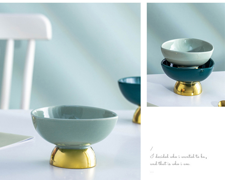 Porcelain Ceramic Home Decoration Cup For Ice Cream Dessert OEM