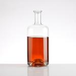 Aluminum Plastic PP Collar 750ml Whiskey Glass Bottles Produced by Sincere