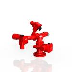 180L/S Rated Flow Electric Water Monitor for Truck Controlled by PSKD10/150/180