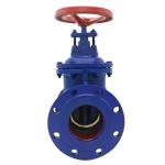 Water System Gate Valves Z45T-16Q Ductile Iron Flange Connection No Stem Valve