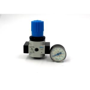 Wholesale FESTO Zinc Alloy LR-3/8-D-MINI 162580 LR-3/8-D-MINI-MPA 8002286 Pressure Regulating Valve With Pressure Gauge 0.5-12 Bar from china suppliers