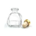 Engraved Glass Perfume Diffuser Bottle , 1.72/3.44/5.18 OZ Reed Diffuser Bottle