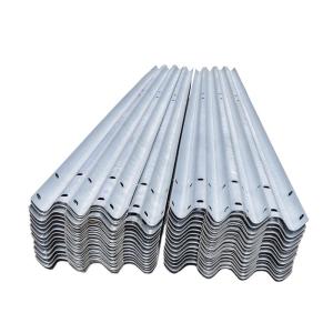 Wholesale Powder Coated Zinc Coating 550-600g/m2 W Beam Guardrail for Highway Protection from china suppliers